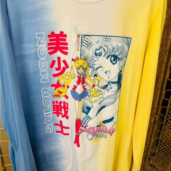 Sailor Moon Long Sleeve Oversized Tee - Picture 3 of 6